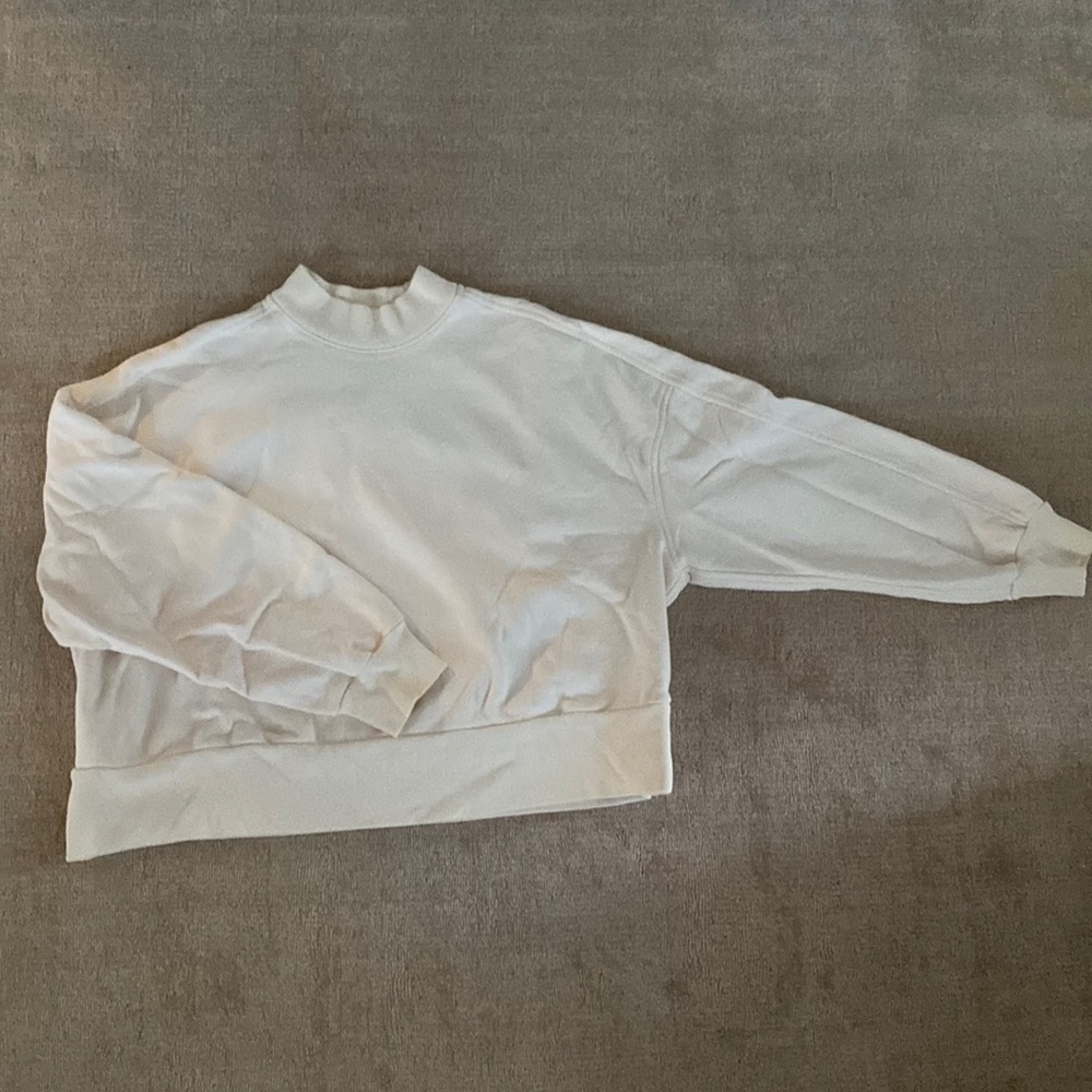 Everlane high neck sweatshirt